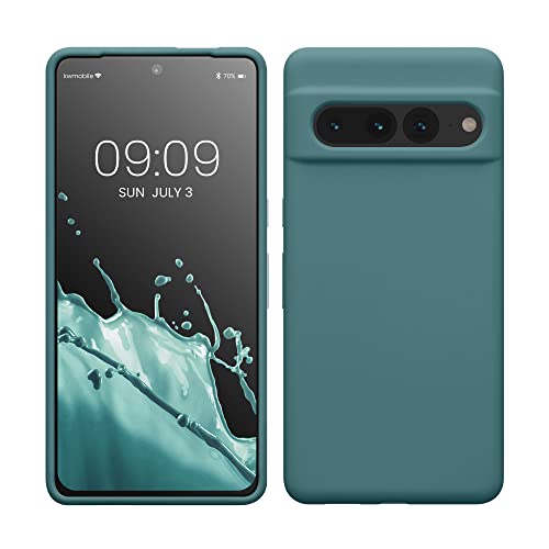kwmobile Case Compatible with Google Pixel 7 Pro Case - TPU Silicone Phone Cover with Soft Finish - Arctic Night - color: Arctic Night, size: Pixel 7 Pro