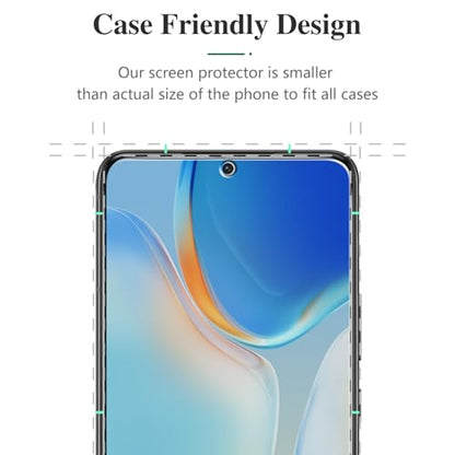 Pokolan 2+2 Pack Privacy Screen Protector for Samsung Galaxy S22 Plus - size: Samsung Galaxy S22 Plus 6.6 inches