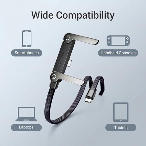 2-in-1 Invisible Stand Charger Cable