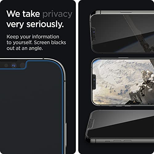 Spigen GlasTR EZ FIT Privacy Screen Protector for iPhone 14 Plus/13 Pro Max - size: iPhone 14 Plus / iPhone 13 Pro Max
