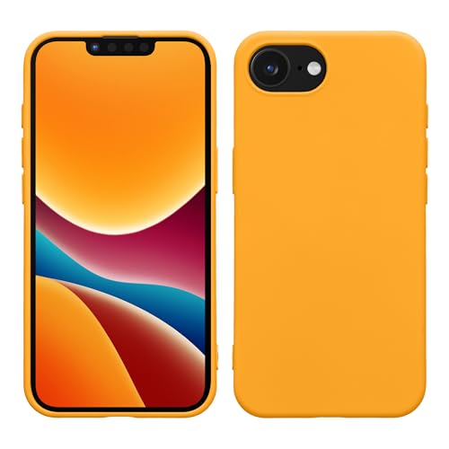 kwmobile Case Compatible with Apple iPhone 17e / iPhone 16e Case - Slim Protective TPU Silicone Phone Cover - Fruity Orange - color: Fruity Orange, size: iPhone 17e / iPhone 16e