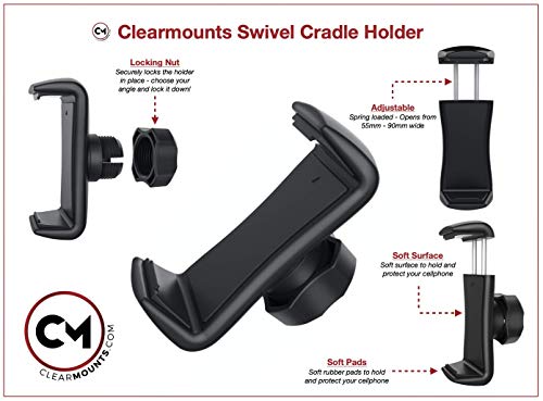 Phone Holder - Magnetic & Cradle Mount for A3, S3, RS3, E-Tron (8V) 2014-2020