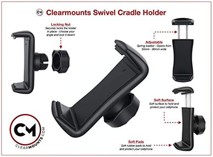 Phone Holder - Magnetic & Cradle Mount for A3, S3, RS3, E-Tron (8V) 2014-2020