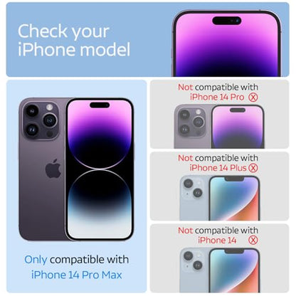 3+3Pk for iPhone14 Pro Max Privacy Screen Protector,Alignment Frame - size: for iPhone 14 Pro Max