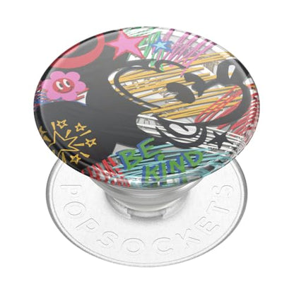 PopSockets Adhesive Phone Grip, Holder- Mickey Be Kind - color: Mickey Be Kind, style: Adhesive