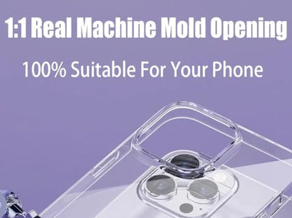 Clear Case for iPhone 16e/16/15/14/13/12/11 Pro Max Mini Plus Transparent Phone Case Thin Slim Crystal Clear Soft TPU Not Yellowing Shockproof Back Cover (for iPhone 12) - size: iPhone 12