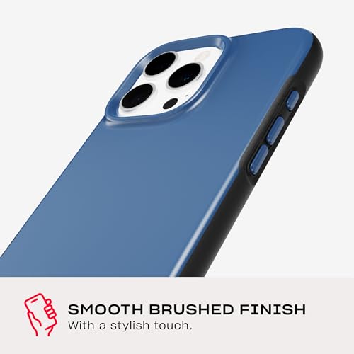 Tech21 EvoDusk for iPhone 16 Pro Max Compatible with MagSafe - Impact Protection Case 15x Military Standard Tested - in Blue/Black - color: Blue/Black, size: iPhone 16 Pro Max