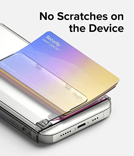 Ringke Side Slot Card Holder for Phone Case, Business Card Holder for Women, Men, ID Credit Card Holder Stick on, Phone Wallet Compatible with iPhone, Galaxy, and Pixel - Clear Mist (2 Pack) - color: Clear Mist (2 Pack)