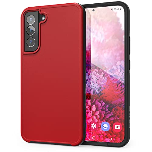 Crave Slim Guard for Galaxy S22+ Case, Shockproof Case for Samsung Galaxy S22+, S22 Plus (6.6 inch) - Red - color: Red