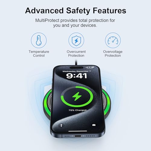 Wireless Charger Fast Charging for Samsung Galaxy S26 Ultra S25 Edge S24 FE