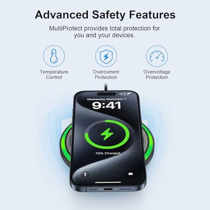 Wireless Charger Fast Charging for Samsung Galaxy S26 Ultra S25 Edge S24 FE