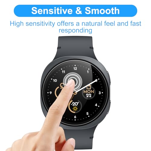 6 Pack Screen Protectors for Samsung Galaxy Watch 8/7/6/5/4 40mm, Soft TPU Protector de Ppantalla Ppara, HD Clear, Full Coverage, Scratch Resistant, screen protector Film