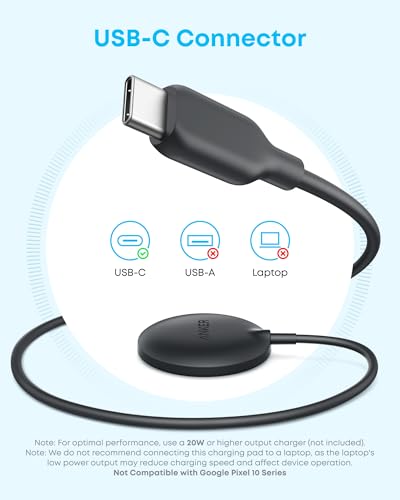 Anker Zolo MagSafe-Compatible Wireless Charger with Qi2 15W Fast Charging - color: Black, size: 1 Pack