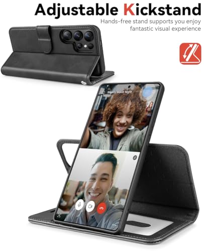 OCASE for Samsung Galaxy S26 Ultra Detachable Wallet Case with Card Holder, [2 in 1] PU Leather Flip Folio Case with RFID Blocking Stand Wrist Strap Shockproof Phone Cover 2026, Graphite - color: Graphite, size: Samsung Galaxy S26 Ultra