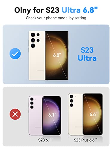 NEWDERY Battery Case for Samsung S24 Ultra,10000mAh Charger Case Black | Qi wireless Charging,18W Fast Recharging, Sync Data Supported,Portable Rechargeable Battery Pack for Galaxy S24 Ultra 6.8" - size: for Galaxy S23 Ultra-10000mAh
