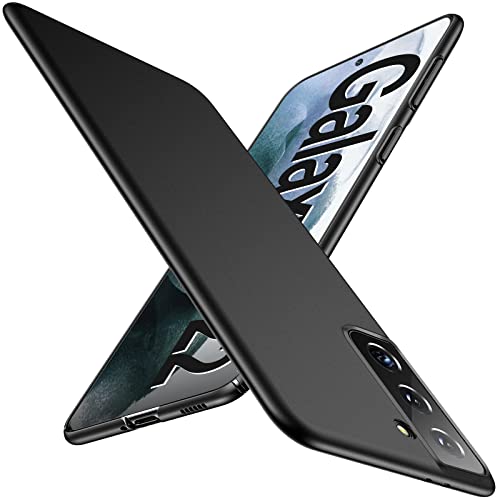 Gxmeuie Ultra Thin Case, Slim Phone Case for Samsung Galaxy S22 (Black, Polycarbonate, Matte Finish, Camera Protection) - color: Black, size: S22