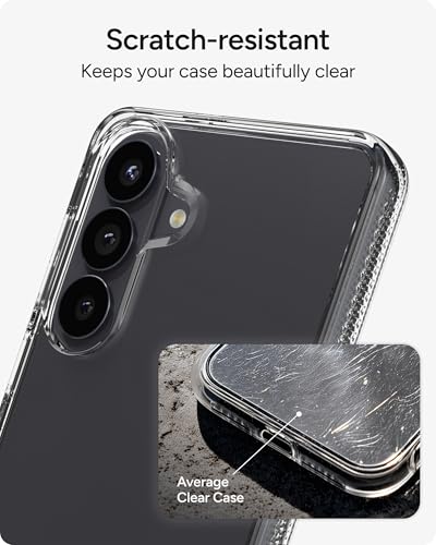 ZAGG Crystal Palace Samsung Galaxy S26 Plus Case with Kickstand - Clear, 13ft Drop Protection, Graphene Reinforced, Crystal Clear Anti-Yellowing Slim Protective Cover - size: Samsung Galaxy S26 Plus, style: Without Snap