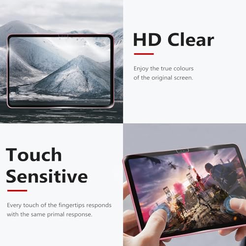 bersem Screen Protector for iPad A16 11th/10th Gen (11/10.9", 2025/2022)