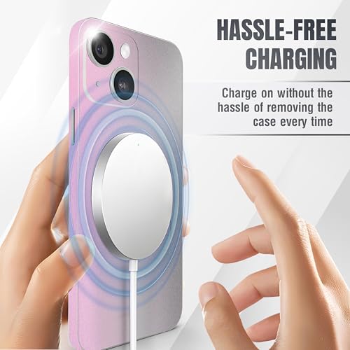 2Pcs Skin Wrap Compatible for iPhone 14 – Slim Decal Vinyl Protective Film for Sides & Back – Sleek Fit, Premium Look – Compatible with All iPhone 14 Cases - Nardo Gray - color: Nardo Gray