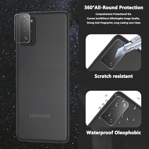 2+2 Pack Tempered Glass for Samsung Galaxy S20 Plus Screen Protector with Camera Lens Protector, 9H Hardness, HD Clear Film, Case Friendly, Screen Protector for Samsung Galaxy S20 Plus - size: for Galaxy S20 Plus