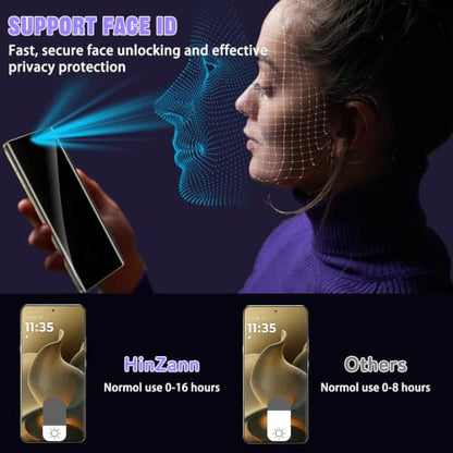 For Motorola Edge 70 Ultra Privacy Screen Protector (2 Pack) - size: Motorola Edge 70 Ultra