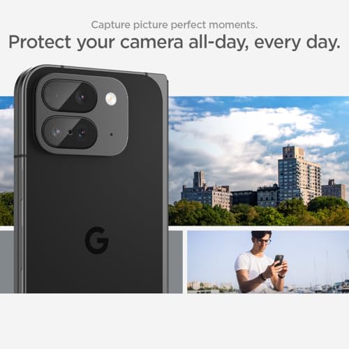 Spigen Glas.tR EZ FIT Optik Camera Lens Protector for Pixel 9 Pro Fold - size: Pixel 9 Pro Fold