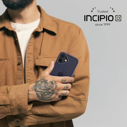 Incipio - Fog iPhone 17, Magsafe Compatible Phone Case, 10ft Drop Tested, Ultra Durable & Shock Absorbing, Scratch Resistant & Slim Profile (Navy) - color: Navy, size: iPhone 17