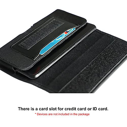 Universal Horizontal Cell Phone Holster Case with Belt Clip for Mobile Phone - XXL - size: XXL