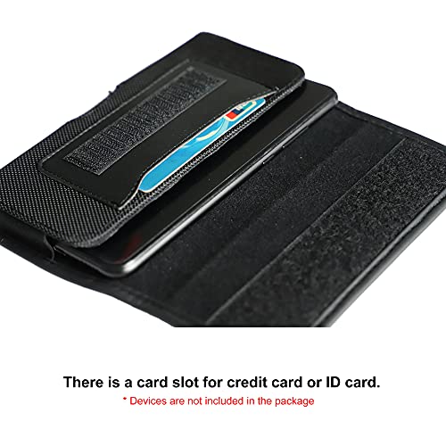 Universal Horizontal Cell Phone Holster Case with Belt Clip for Mobile Phone - XL - size: XL
