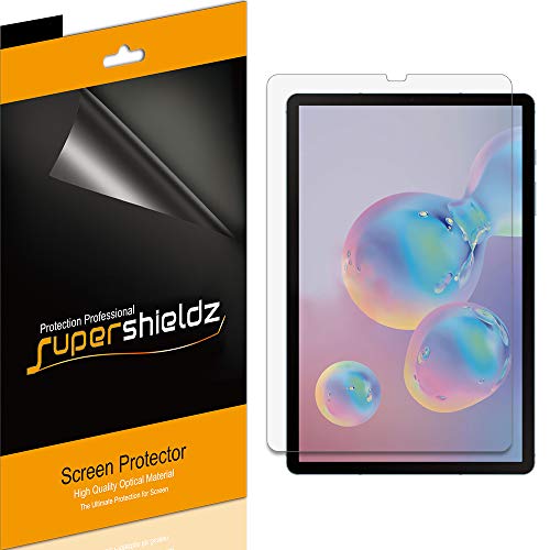 Supershieldz (3 Pack) Designed for Samsung Galaxy Tab S6 (10.5 inch) Screen Protector, Anti Glare and Anti Fingerprint (Matte) Shield