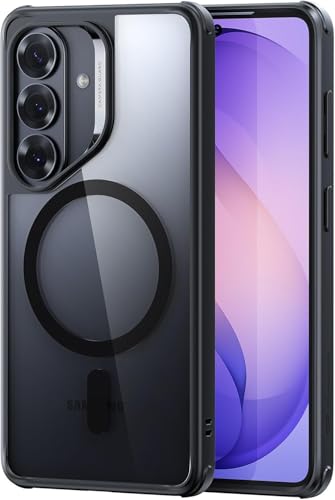 ESR for Samsung Galaxy S26 Phone Case, Compatible with MagSafe, Military-Grade Protection, Shockproof Magnetic Case for Samsung Galaxy S26, Classic Hybrid Series, Clear Black - color: Clear Black, size: S26(6.3 inch)