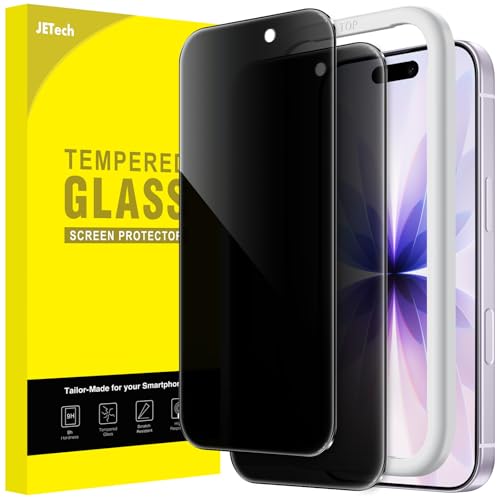 JETech Privacy Screen Protector for iPhone 17, 2-Pack - size: iPhone 17