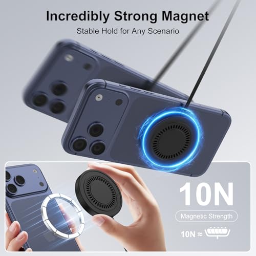 Wireless Charger for Samsung Magnetic Wireless Charger Fast Charging Pad - color: Black-5