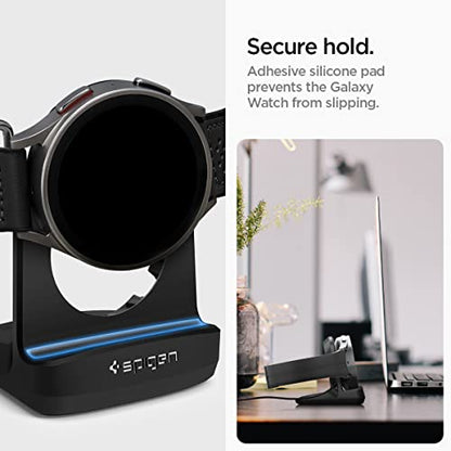 Spigen for Samsung Galaxy Watch Charger Stand, Durable TPU Non-Slip Base