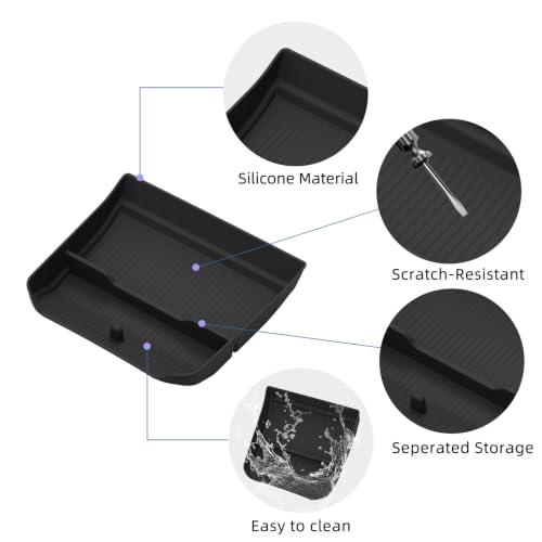 SMABEE Lower Center Console Organizer for ES 350e/350h/500e 2026 - size: Lower Center Console Organizer