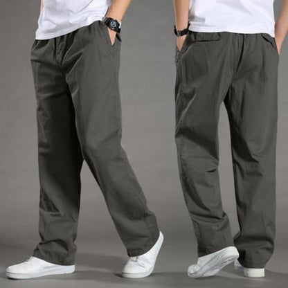 Mens Casual Pants Canvas Breathable Tactical Water Resistant Flap Pockets Golf BDU Casual Tactical Pants for Men - color: A Army Green, size: XX-Large