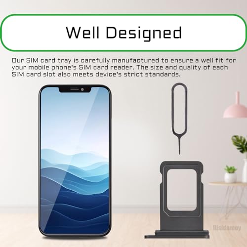 for iPhone 11 Black Single SIM Card Tray Slot Replacement