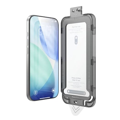 elago 2 Pack Tempered Glass Screen Protector for iPhone 17 Pro Clear | Case Friendly, 9H Surface Hardness, Anti-Fingerprint, Shatter-Proof, Scratch Protection, Bubble-Free - size: iPhone 17 Pro 2ea