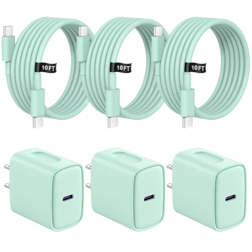 iPhone Charger Fast Charging 10FT iPhones 17 16 15 Charger - color: Green, size: 10FT