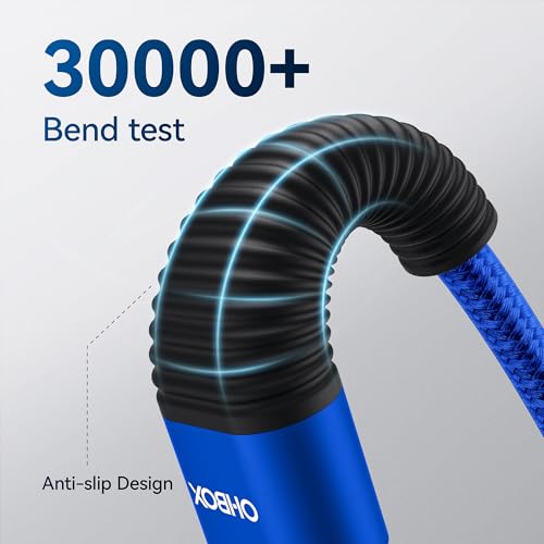 Extra Long USB C Charger 15FT, 100W C to C Cable Fast Charging USB-C Cable - color: Blue, size: 15 FT - 1 Pack, style: USB C to USB C