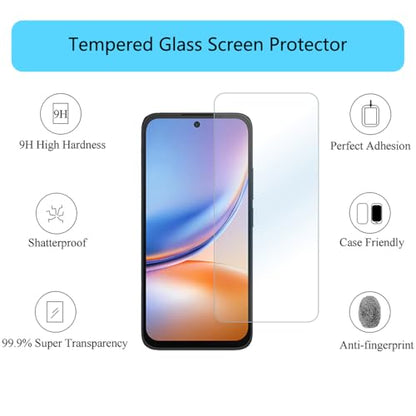 Phone Case for TCL K70 Prepaid Smartphone 6.75" - [Soft TPU] Slim Matte Black Case with [1 Pack] Tempered Glass Screen Protector | Compatible with TCL K70 5G, Alcatel (K70) T523V
