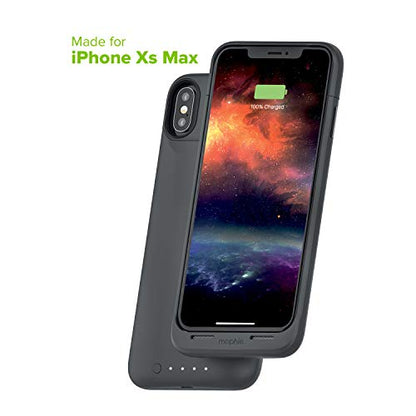 Mophie 401002411 Juice Pack Air - Wireless Charging - Protective Battery Pack Case for Apple iPhone Xs Max - Graphite - color: Graphite