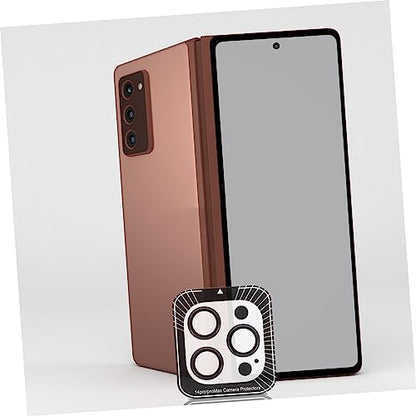 balacoo Protective Camera Lens Guard for Tempered Phone Lens Cover Scratch Resistant Dustproof Dark Purple Easy Install and Bubble