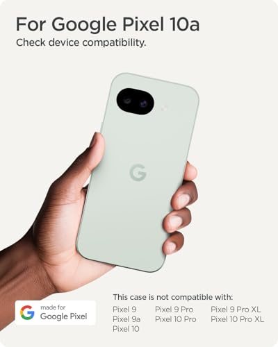 Spigen for Pixel 10a Case, Ultra Hybrid[Anti-Yellowing] [No Magnet Ring] - Clear - color: Clear, size: Pixel 10a