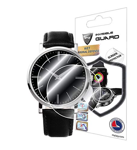 IPG for Universal Round Watch Screen Protector (2 Units) Hydrogel Film Bubble Free Anti-Scratch Invisible Protection Good for Smart Watch Too Size Options are Available (29 mm Diameter)