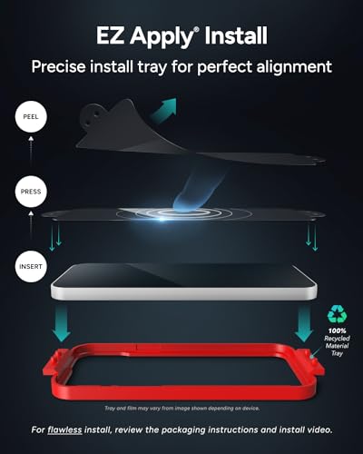 ZAGG Glass Elite iPad Air 11" (M5)/ (M4)/ (M3)/ (M2) Screen Protector - Ultra-Strong, Scratch-Resistant, Smudge-Free, Easy Install, Eco-Friendly, Tempered Aluminosilicate Glass - size: iPad Air 11-inch (M5)/ (M4)/ (M3)/ (M2), style: Glass Elite