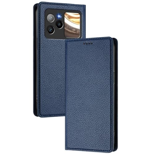 for BLU BOLD N4 5G Case Wallet with Card Holder | for BLU BOLD N4 5G Phone Case - [Built-in 2 Credit Card Slots] [Hidden Magnetic Closure] Premium PU Leather Wallet Cases - Flip Phone Cases - color: Blue