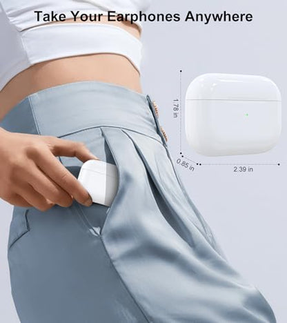 Wireless Charging Case Compatible with AirPods Pro 2nd & 1st (USB-C Port)