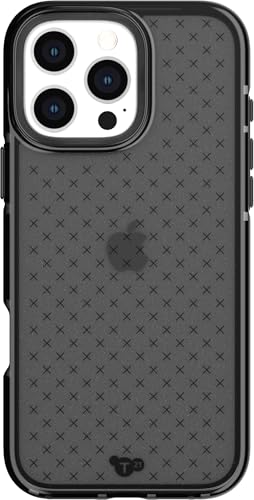 Tech21 EvoCheck for iPhone 16 Pro Max Impact Protection Case - in Smokey - color: Charcoal, size: iPhone 16 Pro Max