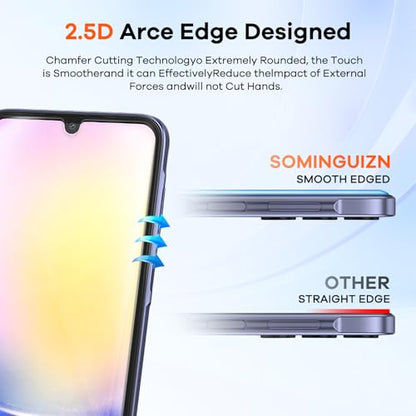 4+4 for Samsung Galaxy A25 5G Screen Protector Camera Lens Protector - size: Galaxy A25